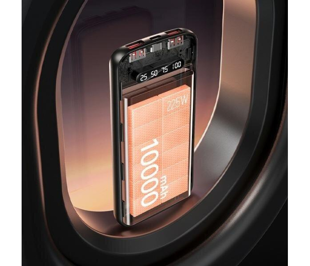 AWEI P10K 10000 mAh 22.5W czarny - 1471731 - zdjęcie 5